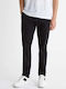 Celio Men's Trousers Chino Black