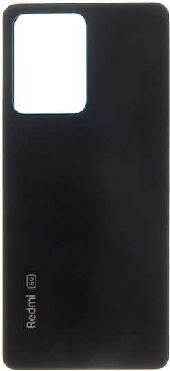 NetOne Καπάκι Μπαταρίας Μαύρο για Redmi Note 12 Pro 5G
