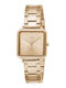 Strand by Obaku Women's Watch with Gold Metal Bracelet