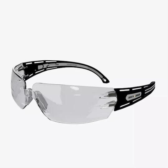 Safety Jogger Safety Glasses for Protection with Transparent Lenses 1pcs