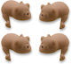 Nuuroo Protection Corner Simple Placement in Brown Color 4pcs