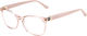 Jimmy Choo Weiblich Kunststoff Brillenrahmen Rosa JC31725TH-FWM-54