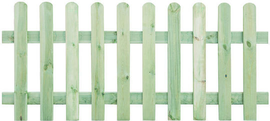 Showood Ξύλινος Φράχτης σε Καφέ Χρώμα 90cm x 1.8m