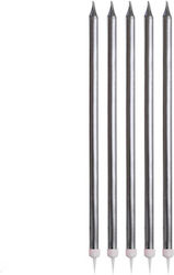 Ginger Ray Birthday Candle Regular in Silver Color 20pcs PM-210
