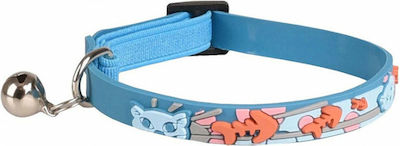 Flamingo Cat Collar Blue 10mm