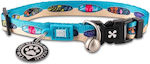 Max & Molly Cat Collar Blue 10mm x 22-35cm