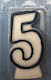 Susy Card Lumânare de Zi de Naștere Număr "5" î...