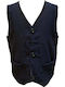 Palatino Boys Vest with Buttons Navy Blue