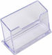 Plastic Card Holder in Transparent Color 10.5x4.7x4.6cm.