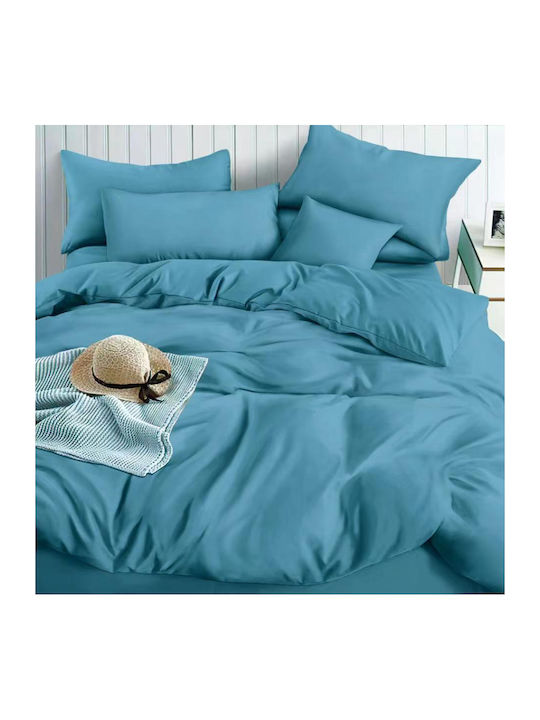 My Home Luxury Σετ Σεντόνια King Size με Λάστιχ...