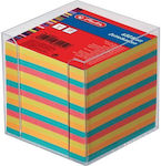 Herlitz Notes Pad Cube 650 Sheets Multicolour 9x9cm