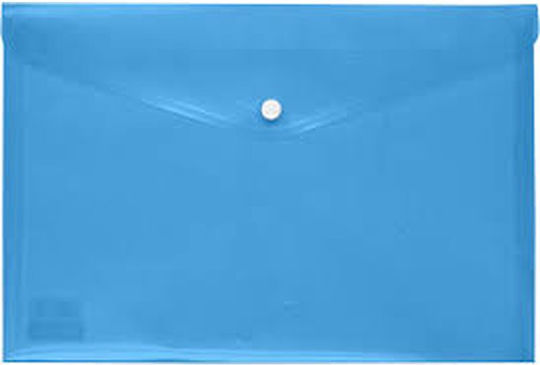 Economix Ordner mit Schaltfläche für Papier A4 Blau