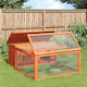 vidaXL 172286 Wooden Cage for Rabbits 117.5x97x...