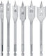 KWB Set of 6 Feather Drills HSS for Wood και Metal