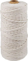 Faitakis Pack White Cotton Lace 3mm x 100m