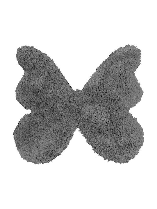 Madi Kids Synthetic Rug Butterflies 120x120cm