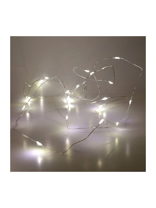 40 Lights LED White in String 1pcs