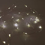 100 Lights LED White in String 1pcs