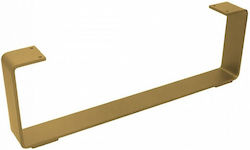 Roline Μεταλλικό Πόδι Επίπλου 37x12x4cm Χρυσό