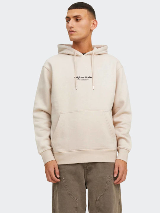 Jack & Jones Sweatshirt with Hood Moonbeam