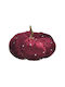 Inart Lucky Charm Pumpkin Red made of Fabric 12x12cm 1pcs