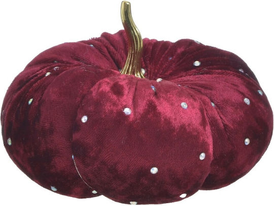 Inart Amulet Dovleac Roșu din Material textil 12x12cm 1buc