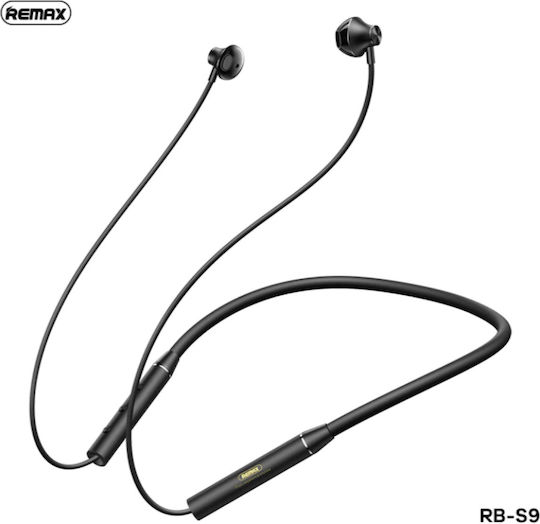 Remax RB-S9 In-ear Bluetooth Handsfree Ακουστικά Μαύρα