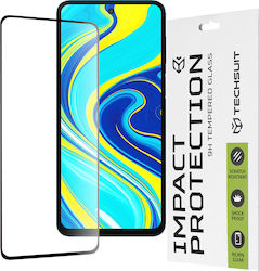 Techsuit 111D Full Glue Full Face Tempered Glass Μαύρο (Galaxy Note 9Redmi Note 9S / 9 Pro / 9 Pro MaxOnePlus 9 ProRealme 9 5G / 9 Pro)