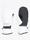 Roxy Jetty Solid Mittens Women's Ski & Snowboard Gloves White