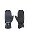 Roxy Jetty Solid Mittens Γυναικεία Γάντια Σκι & Snowboard Μαύρα