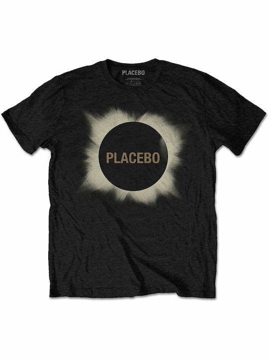 Placebo Eclipse Unisex T-Shirt μαύρο