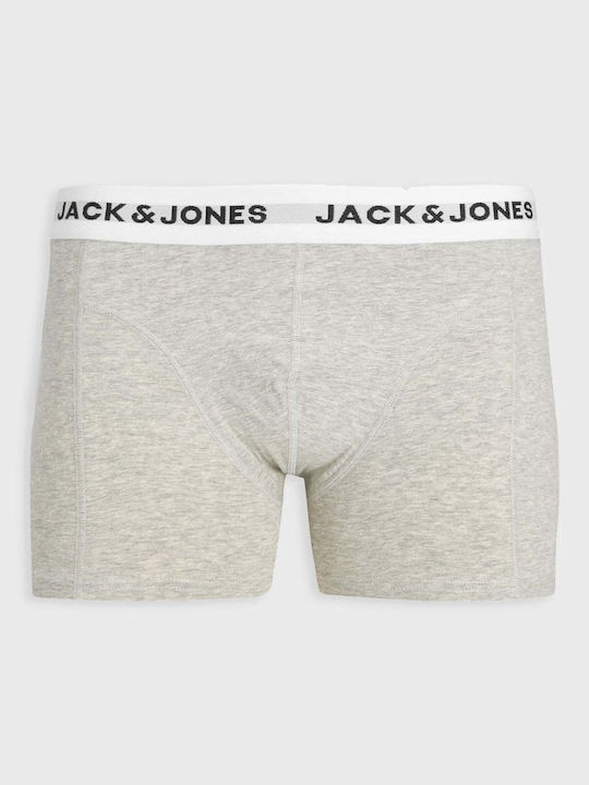 Jack & Jones Boxeri pentru bărbați Gri 1Pachet