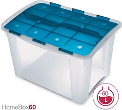 Terry Plastic Storage Box with Lid 59.5x41.2x38.5cm