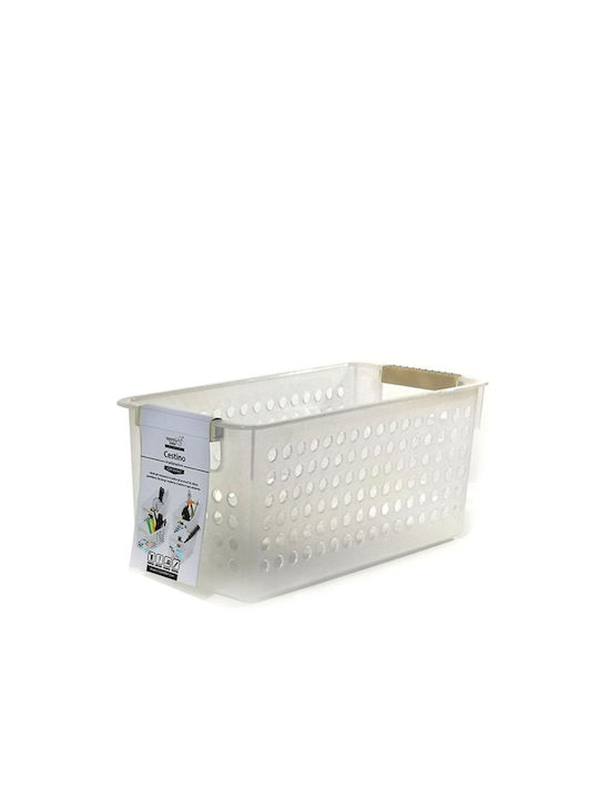 General Trade Plastic Storage Box with Lid Transparent 13.5x29x13cm