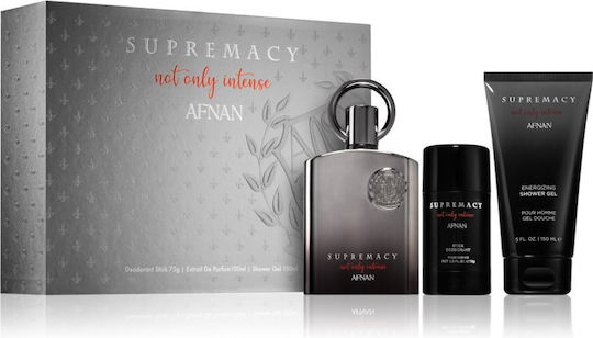 Afnan Supremacy Not Only Intense Herren Set mit Eau de Parfum und Duschgel 3Stück