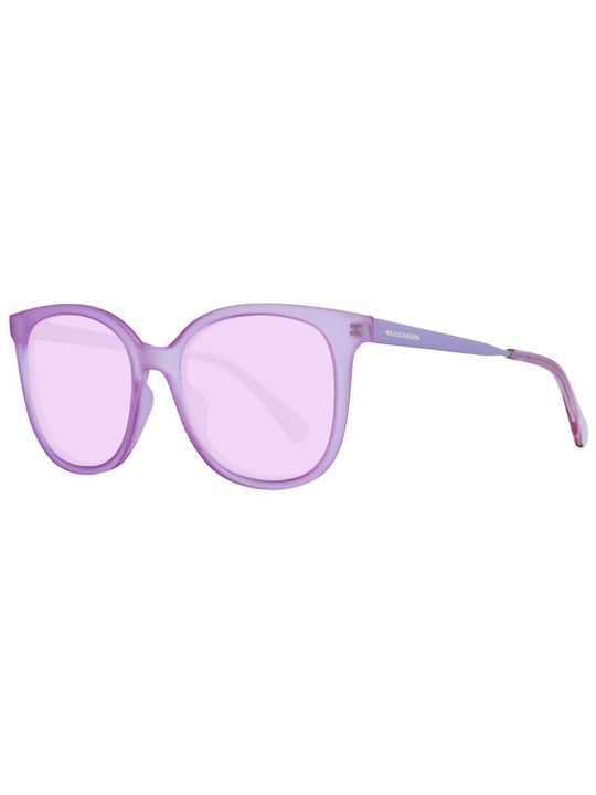 Skechers Women's Sunglasses with Purple Plastic Frame and Purple Lens SE6099 82U
