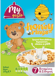 My Gusto Honey Rings Δημητριακά 375gr