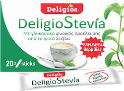 Deligios Γλυκαντικό Στέβια 20 Sticks 28gr