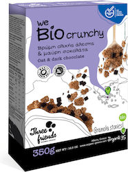 3Friends Webio Crunchy Με Βρώμη & Μαύρη Σοκολάτα Bio 350gr