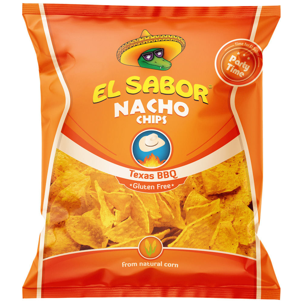 El Sabor Nacho Chips Bbq 225gr Skroutz.gr