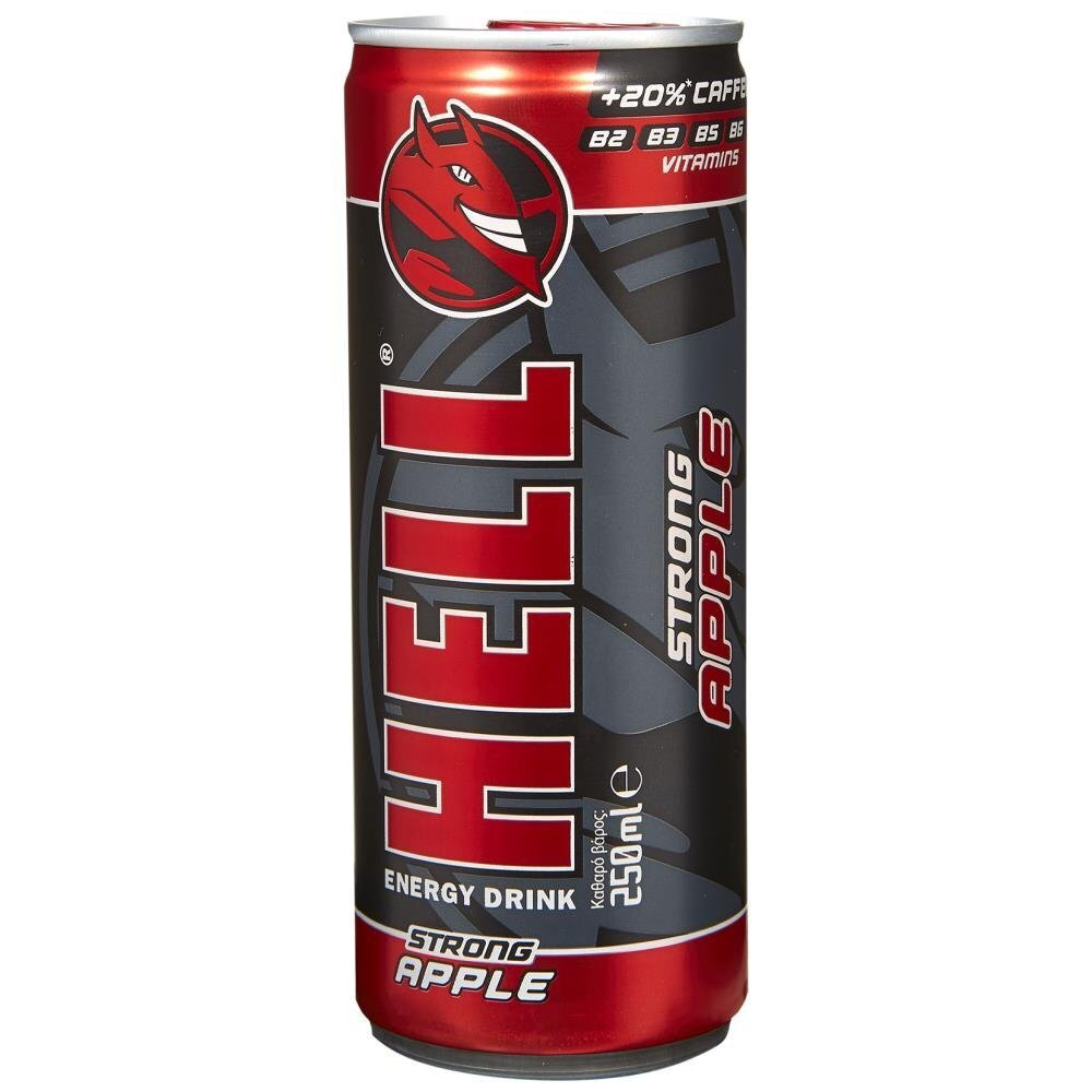 Hell Energy Drink Apple 250ml Skroutz.gr