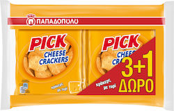 Papadopoulou PIck Crackers Cheese 45gr 3+1 Free
