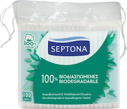 Septona Ohrreiniger Biologisch abbaubare 100 Stück