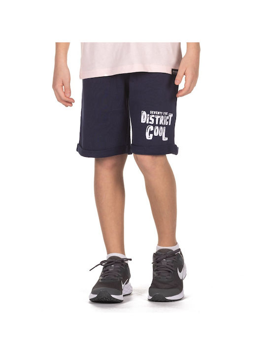 District75 Kids Shorts/Bermuda Fabric Navy Blue