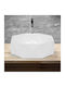 ML-Design Deasupra Blatului Chiuvetă Ceramică 42x42x13.5cm Alb