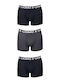 Uomo Herren Boxershorts Mehrfarbig 3Packung