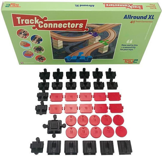 Toy2 Track Connector Allround XL Αξεσουάρ Σιδηρόδρομου για 4+ Ετών