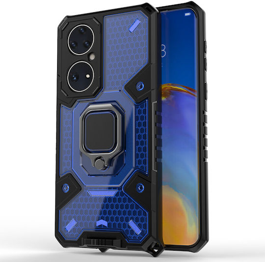 Techsuit Honeycomb Armor Back Cover Σιλικόνης Μπλε (Huawei P50 Pro)