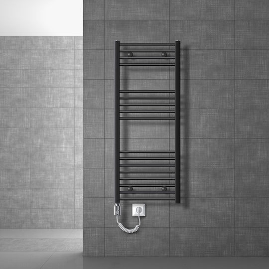 ECD Germany Electric Towel Rail 1200W 120x50cm Gray