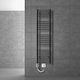 ECD Germany Sahara Electric Towel Rail 900W 140x30cm Gray